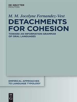 cover image of Detachments for Cohesion